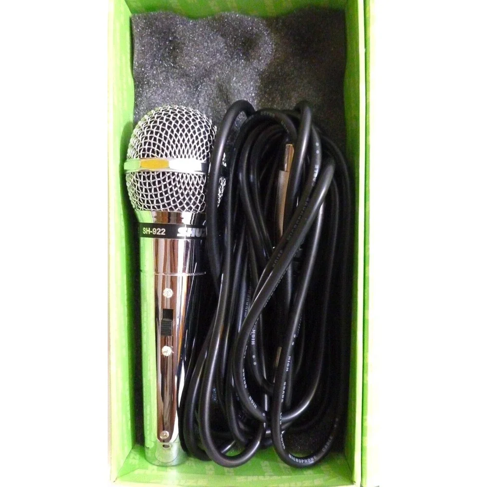 Shuze SH-922 - Professional Diamond Dynamic Microphone - Wired - Clean